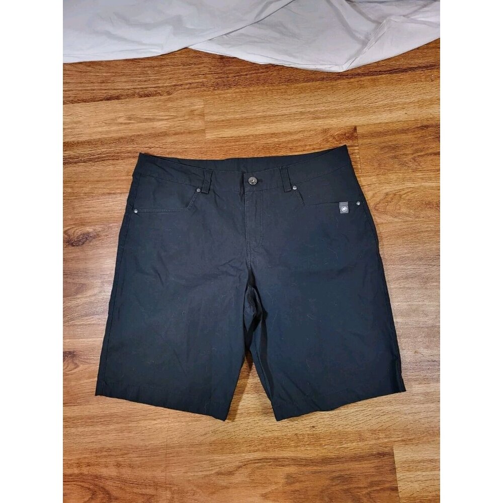 Mammut‎ Mens Black Roseg Short Water Repellent Hiking Regular Fit Size 32